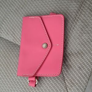 Portland Leather Pink Passport Wallet